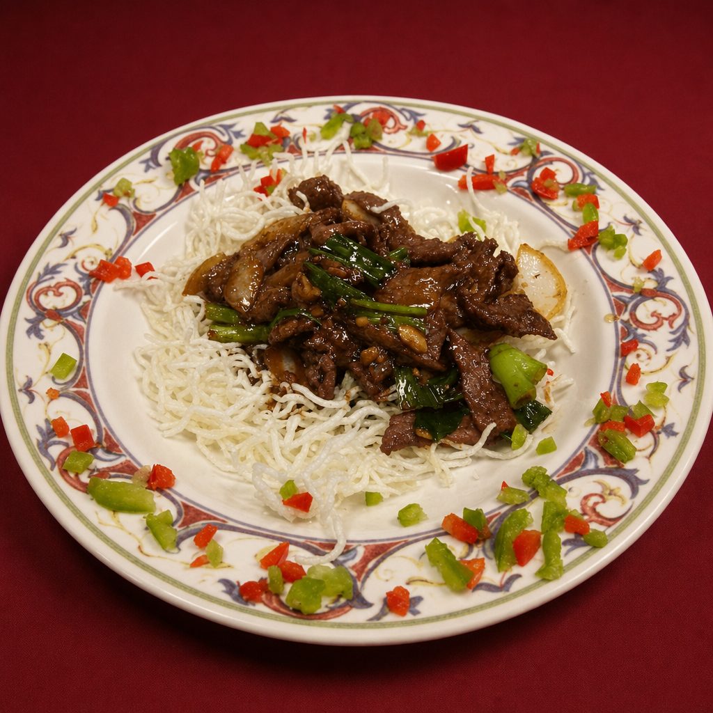 Mongolian Entree.