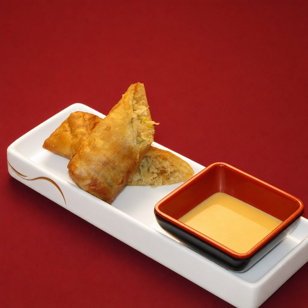 Shrimp or Vegetable Roll.