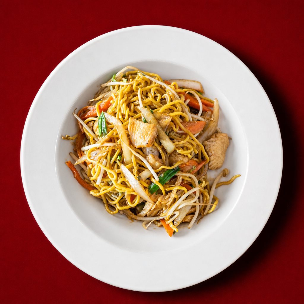 Lo-Mein Noodles.