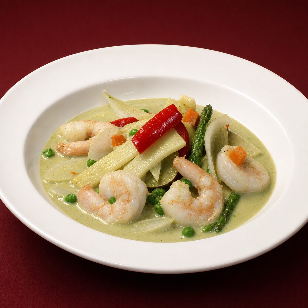 Green Curry Entree.