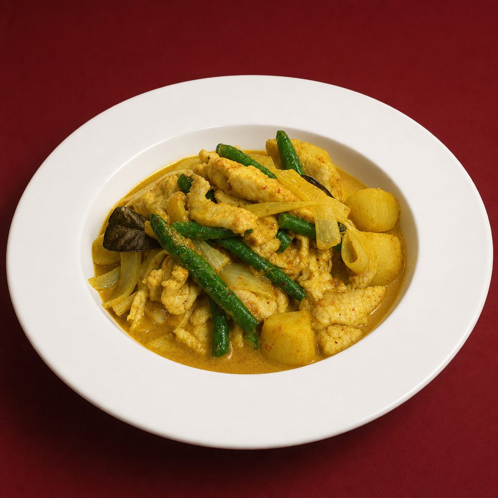 Yellow Curry Entree.