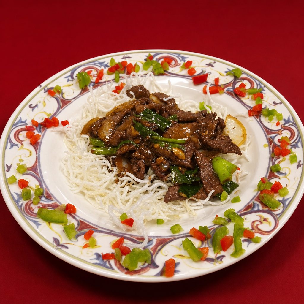 Mongolian Entree.