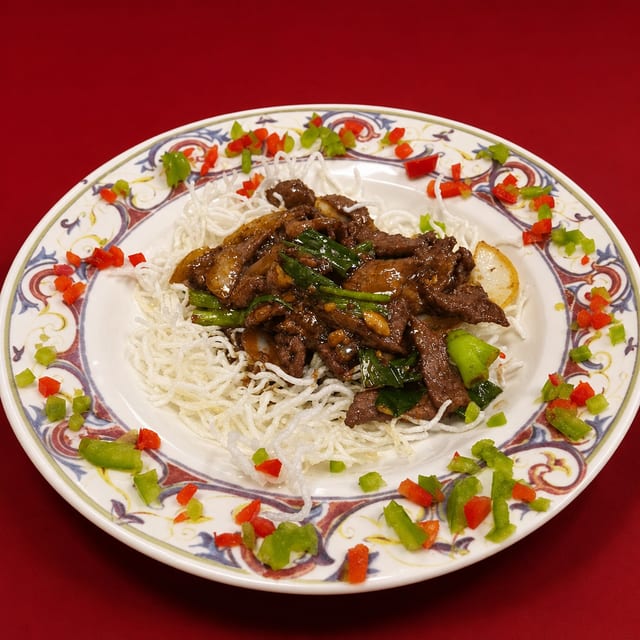 Mongolian Entree.