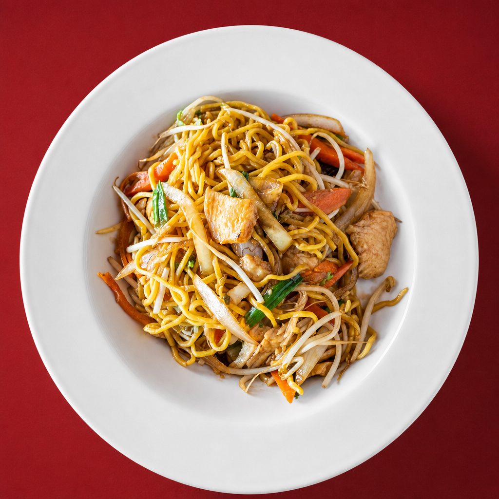 Lo-Mein Noodles.