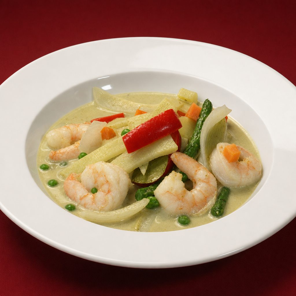 Green Curry Entree.