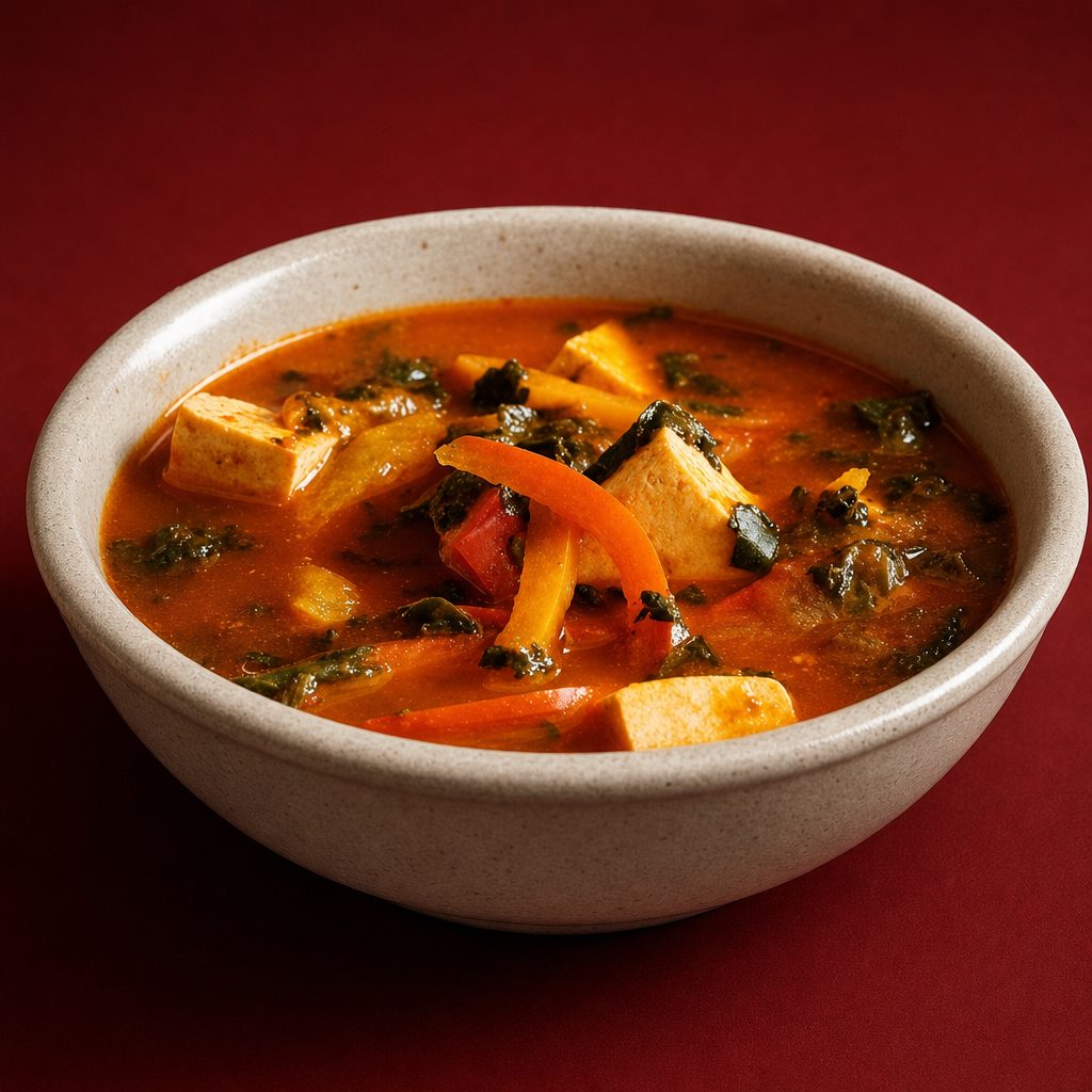 Spicy Tofu Soup.