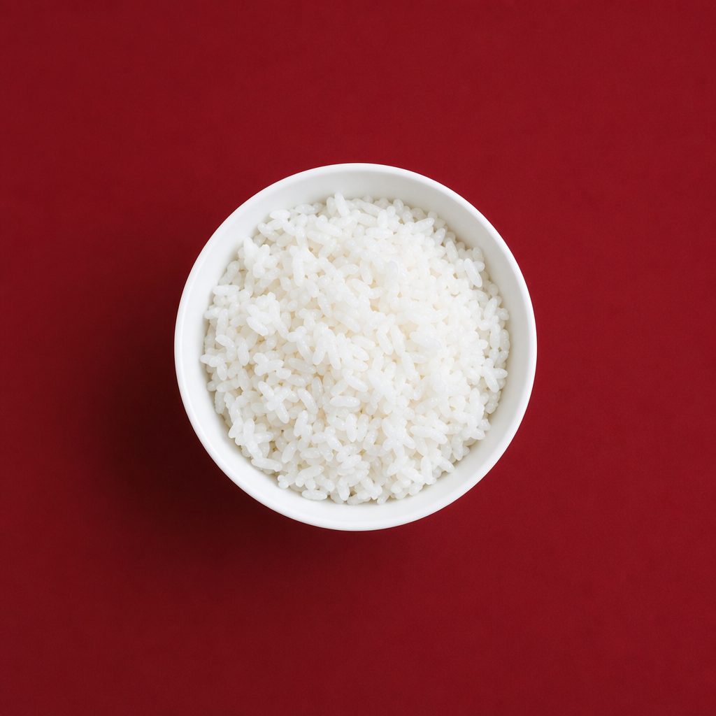 Steamed Rice.