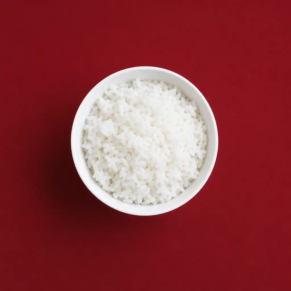 Steamed Rice.