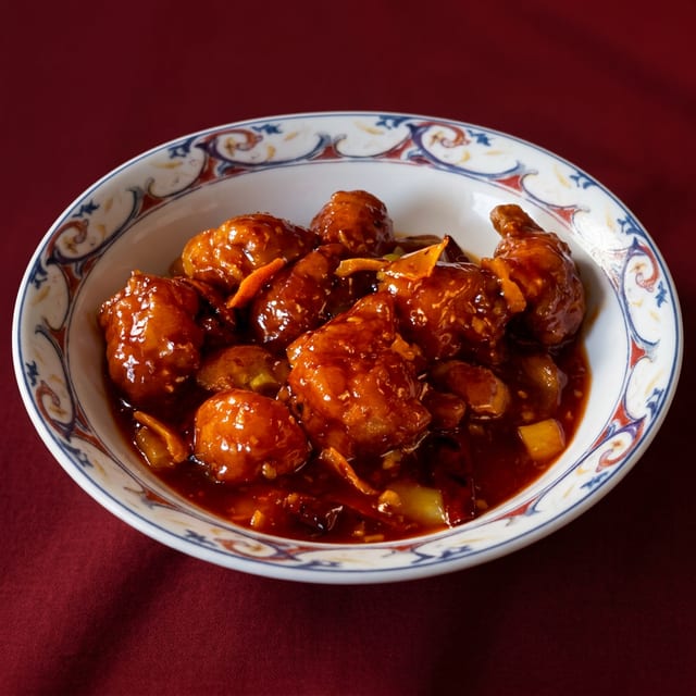 Orange Chicken or Beef Entree.