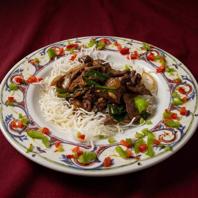 Mongolian Entree.