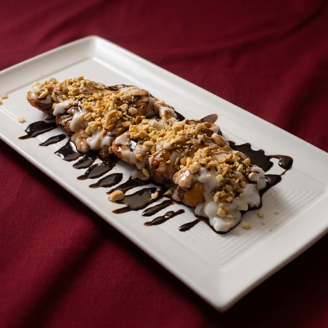 Coconut Fried Bananas.