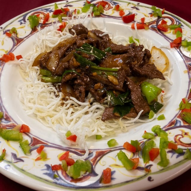 Mongolian Entree.