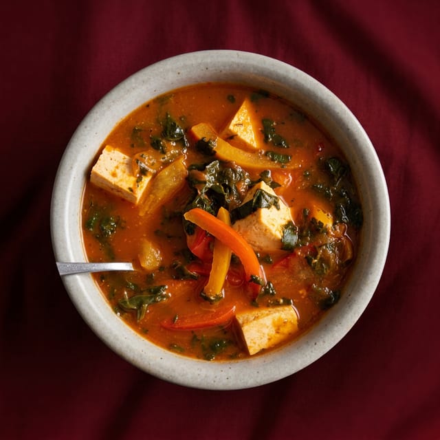 Spicy Tofu Soup.