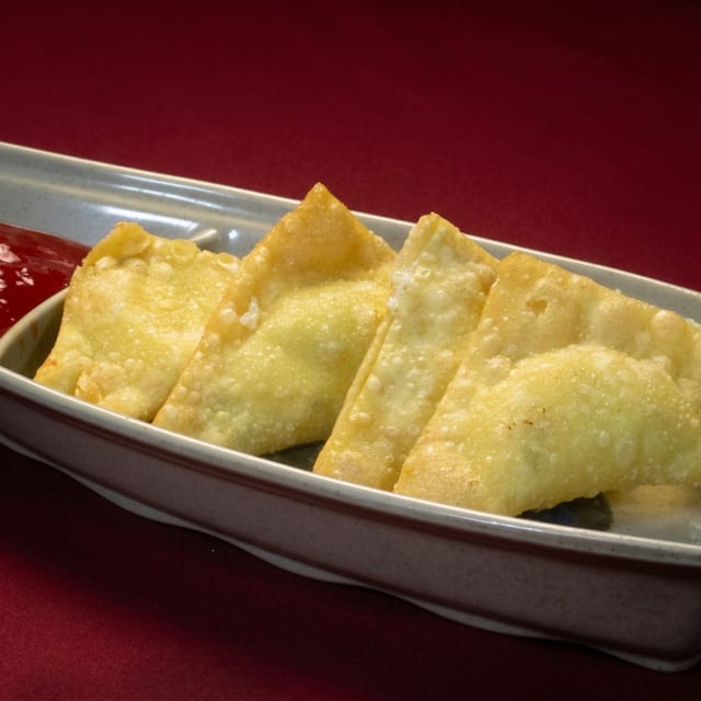 Crab Rangoon.